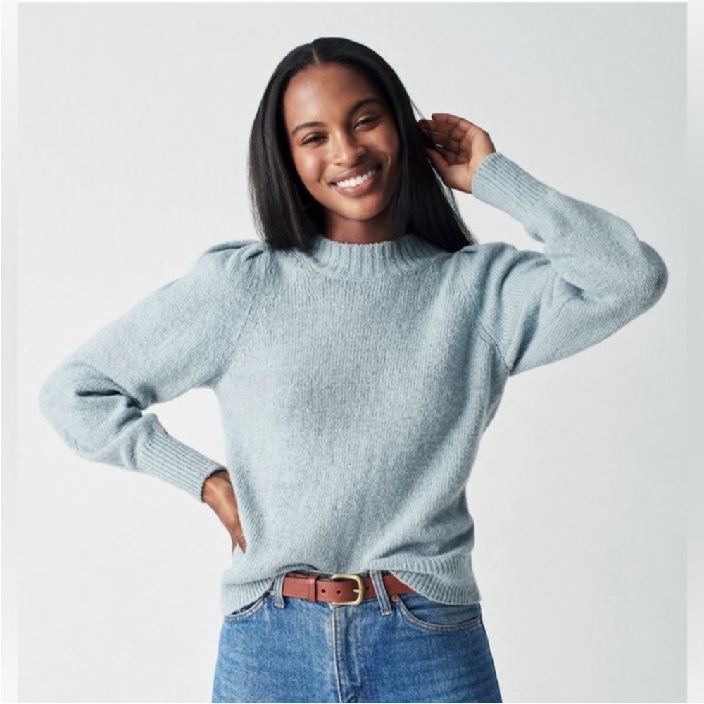 NWT Faherty Boone Sweater in Jupiter Frost
